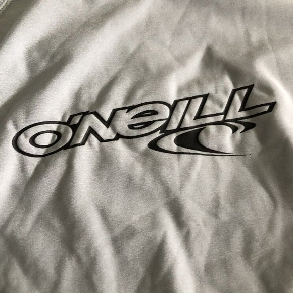 Oneill Boy's Performance 50+ SPF Rashguard Swim Shirt Size M Logo - Picture 3 of 11